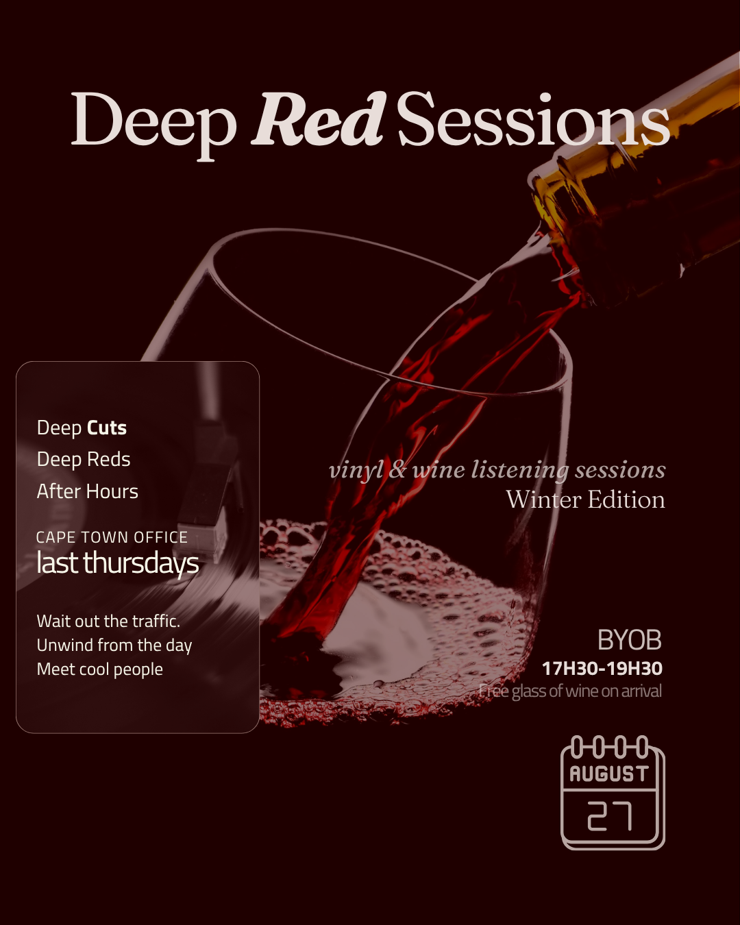 Deep Red Sessions at Cape Town Office