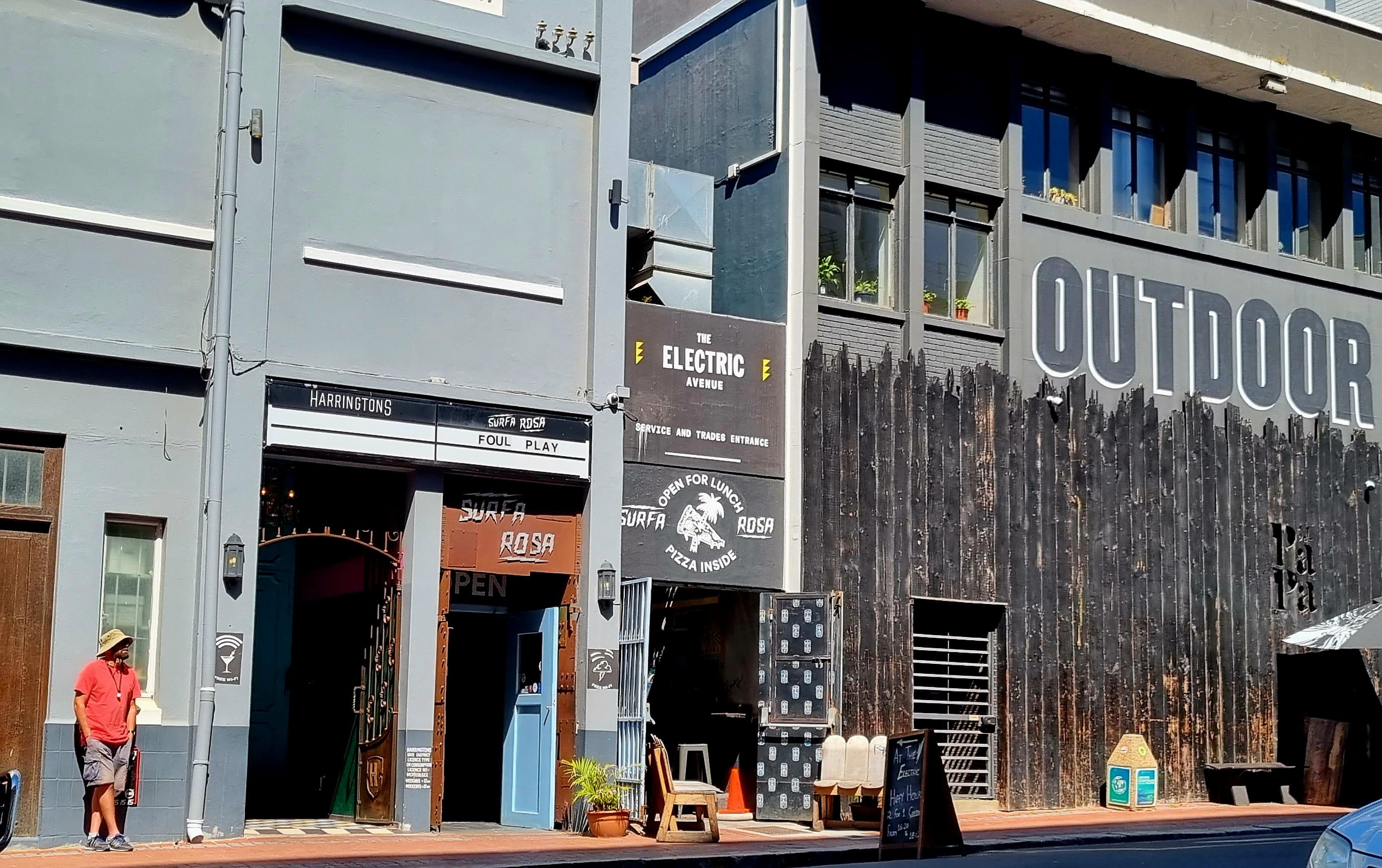 East City neighbourhood street scene, Cape Town