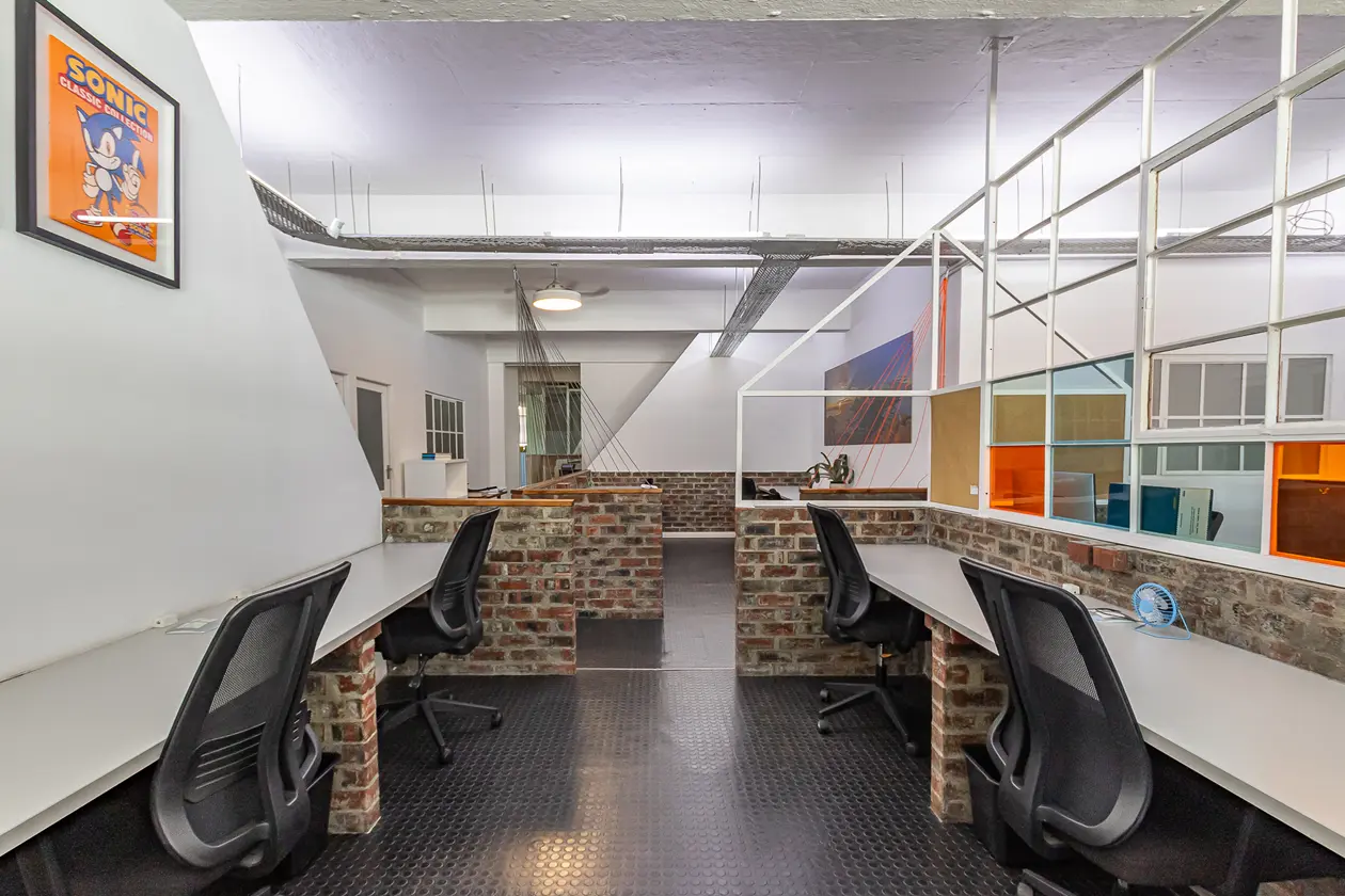 Team working together at Cape Town Office coworking space